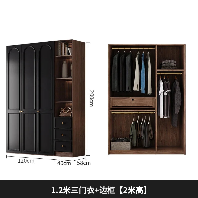 Drawers Locker Luxury Closet Tall Orgnizer Women Teen Cabinets Bedroom Wardrobe Organizer Storage Guarda Roupas Furniture Home