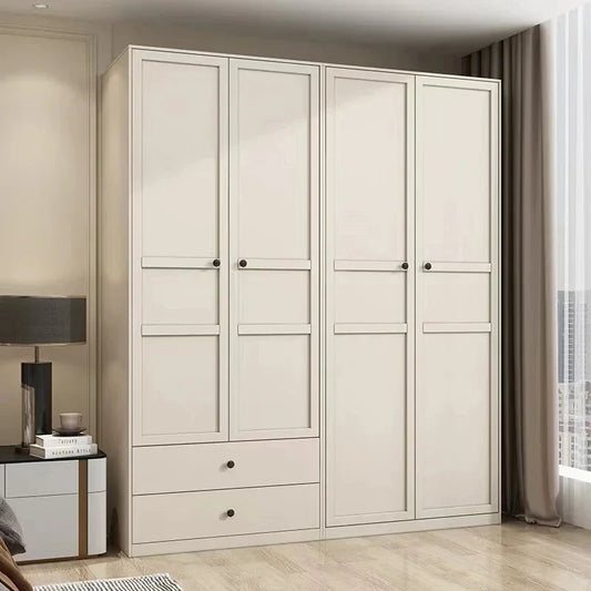 Solid Wood Wardrobes Stand Bedroom Kids Clothes Girl Wardrobe European Drawer Schrank Schlafzimmer Furniture For Bedroom