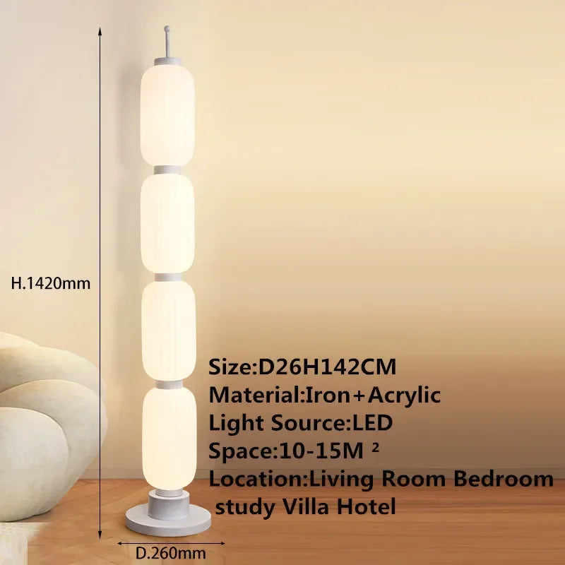 CEDRIC Contemporary Floor Lamp Luxury Art Bedroom Living Room Beside The Sofa LED Villa Hotel Decorative Standing Light