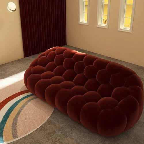 Nordic Luxury Sofa Comfortable Lounges Salon Aesthetic Minimalist Relax 2 Person Couch Modern Design Floor Living Room Furniture