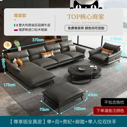 Relaxing Simple Fancy Sofas Living Room Nordic Leather Recliner Puffs Sofa Sectional Modern Sofy Do Salonu Furniture Couch