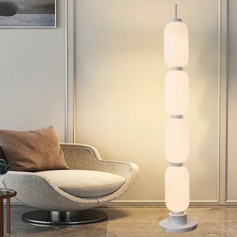 ELZRA Contemporary Floor Lamp Luxury Art Bedroom Living Room Beside The Sofa LED Villa Hotel Decorative Standing Light