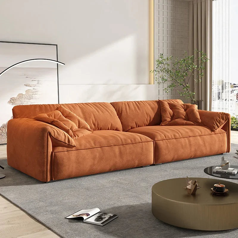 Light Luxury Nordic Sofa Sectional High Quality Small Family Couch Plus Size Unusual Ergonomic Reading Canape Salon Furniture