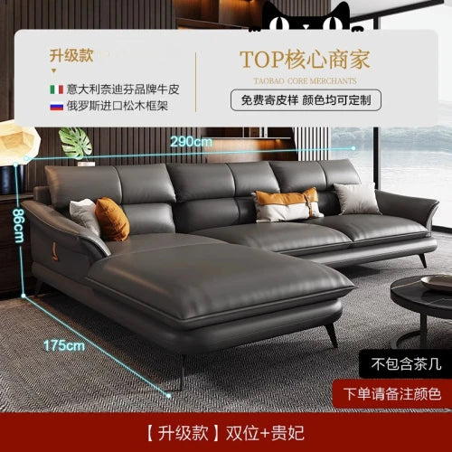 Relaxing Simple Fancy Sofas Living Room Nordic Leather Recliner Puffs Sofa Sectional Modern Sofy Do Salonu Furniture Couch