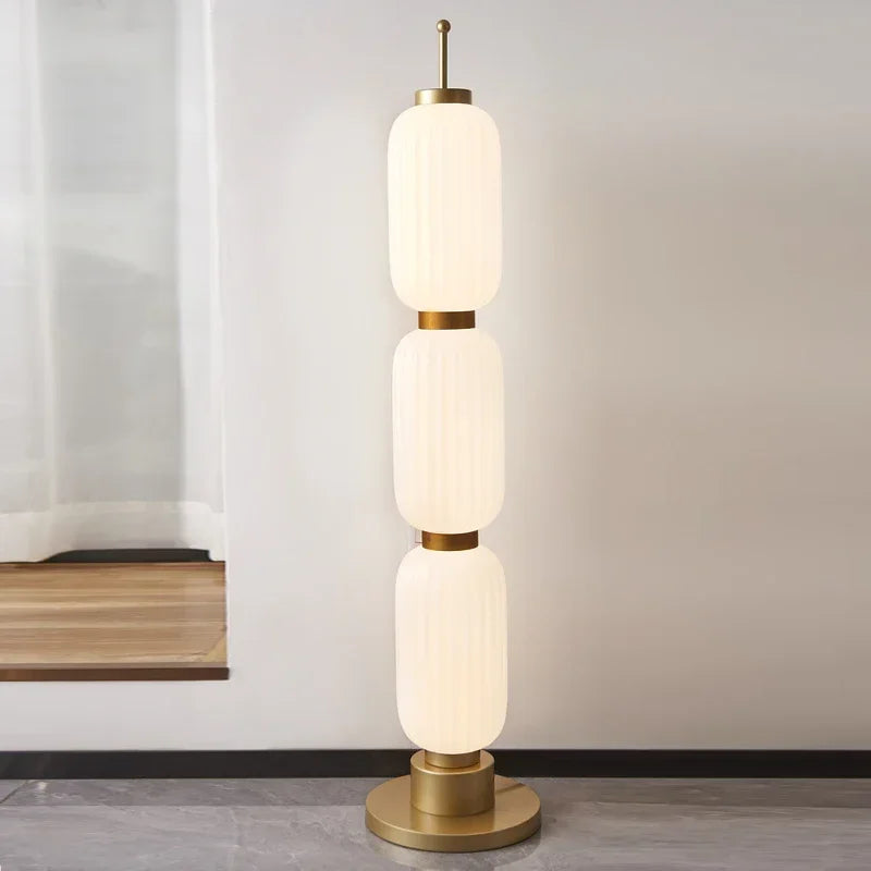 ELZRA Contemporary Floor Lamp Luxury Art Bedroom Living Room Beside The Sofa LED Villa Hotel Decorative Standing Light