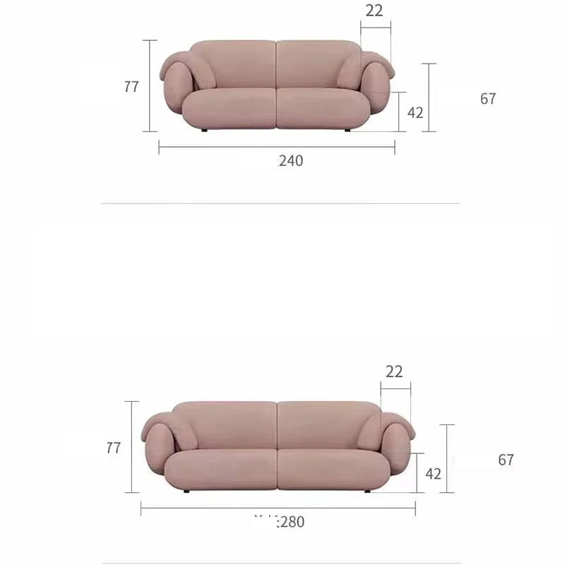 Europe Minimalist Sofas Modern Luxury Replica Individual Living Room Sofas Lazy Designer Meuble De Salon Home Furniture