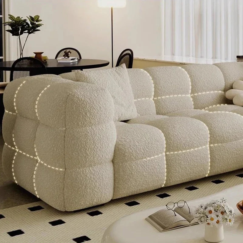 Elegant Living Room Sofas Prefabricated House Giant Puff Cushion Living Room Sofas Compression Wohnzimmersofas Furniture