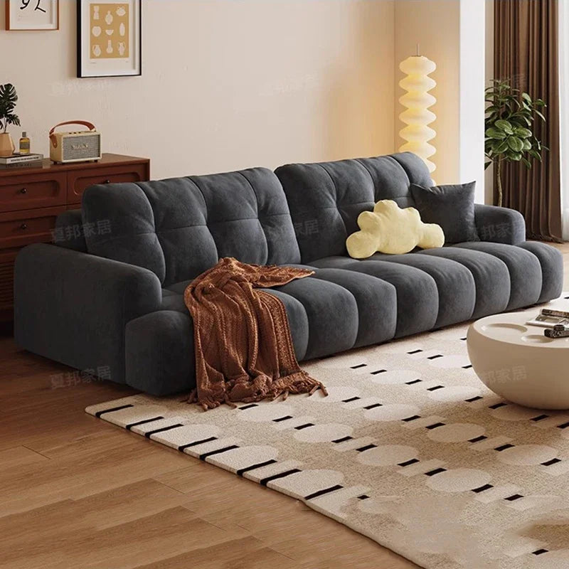 Cute Recliner Living Room Sofas Armchair Cloud Accent Gaming Lazy Nordic Living Room Sofas Floor Muebles Postmodern Furniture