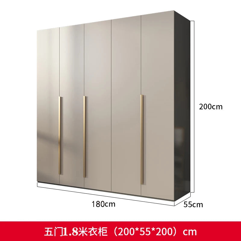 Elegant Sliding Doors Wardrobes Drawer Holder Clothes Storage Wardrobes Cabinet Bedroom Organizer Guarda Roupa Home Furniture