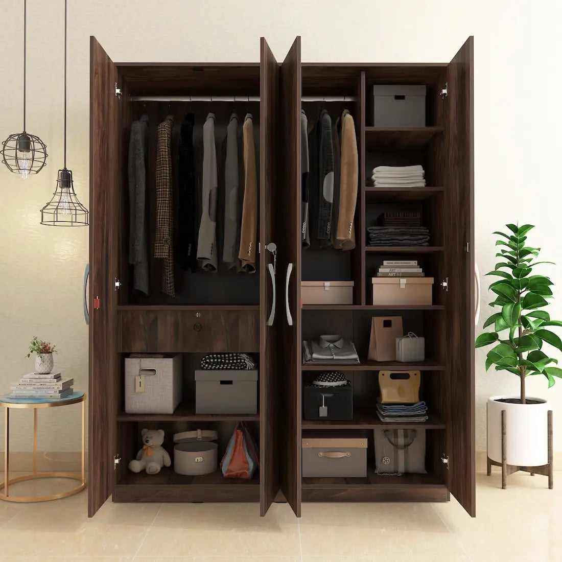 Wardrobes Custom Wooden Wardrobe for Clothes Closet Ssystem Wardrobe