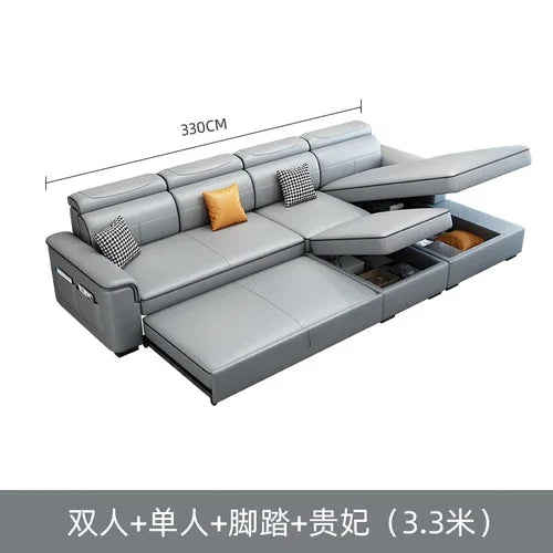 Foldable Simple Modern Sofa Nordic Storage Relax Designer Floor Sofa Corner Recliner Woonkamer Banken Furniture Living Room