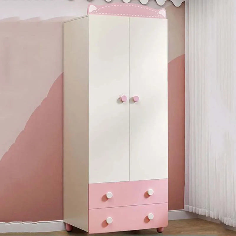 Girls Children Wardrobe Modern Hanging Aesthetic Room Wooden Hotel Closet Armable Organizer Clothes Quarda Roupas Home Furniture