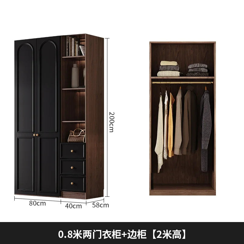 Drawers Locker Luxury Closet Tall Orgnizer Women Teen Cabinets Bedroom Wardrobe Organizer Storage Guarda Roupas Furniture Home