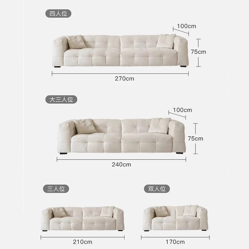 Elegant Living Room Sofas Prefabricated House Giant Puff Cushion Living Room Sofas Compression Wohnzimmersofas Furniture