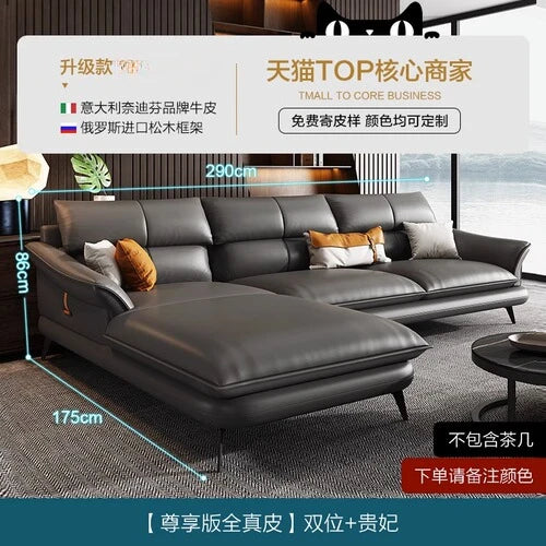 Relaxing Simple Fancy Sofas Living Room Nordic Leather Recliner Puffs Sofa Sectional Modern Sofy Do Salonu Furniture Couch