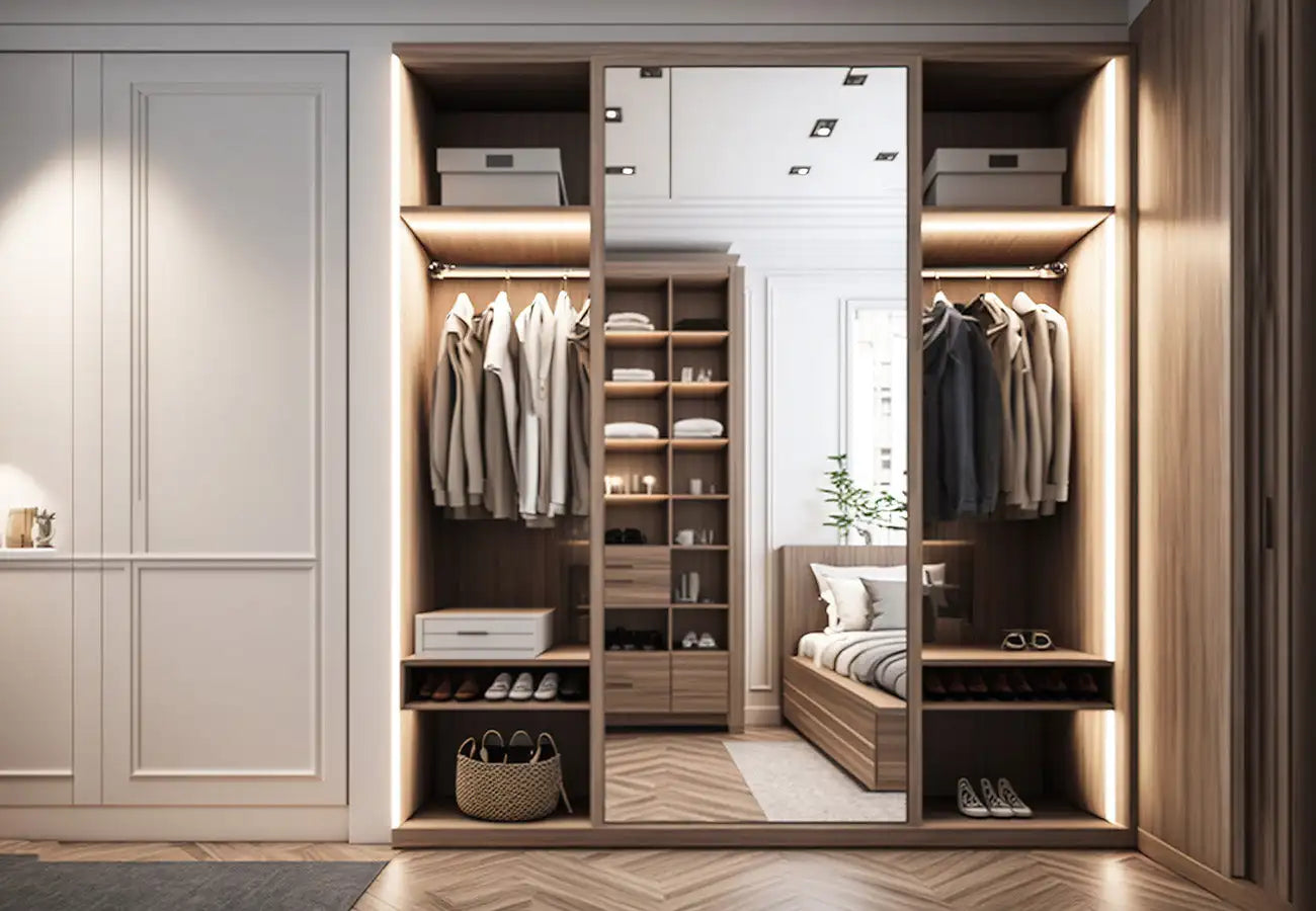 Wardrobes Custom Wooden Wardrobe for Clothes Closet Ssystem Wardrobe