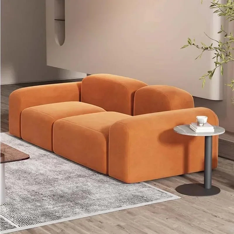 Nordic Cloud Living Room Sofas Accent Conference Tables Pouf Couch Puffs Living Room Sofas Futon Divano Lounge Suite Furniture