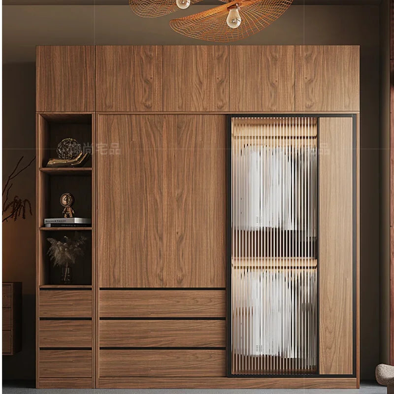 Save Clothes Storage Locker Armoire Double Organizer Coat Rack Wardrobe Kommoden Chest Drawers Modern Portable Home Furniture