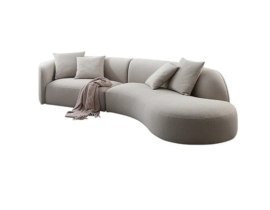 Special-Shaped Sofa Modern Minimalist Curved Fabric Furniture Luxury sofa set living room furniture  couch  muebles de salon