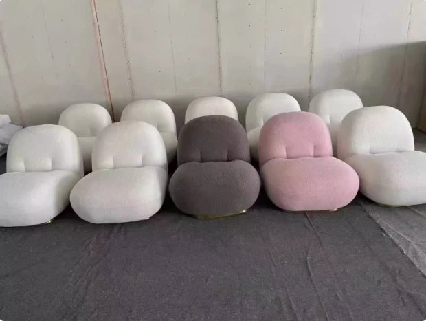 Special-Shaped Sofa Modern Minimalist Curved Fabric Furniture Luxury sofa set living room furniture  couch  muebles de salon