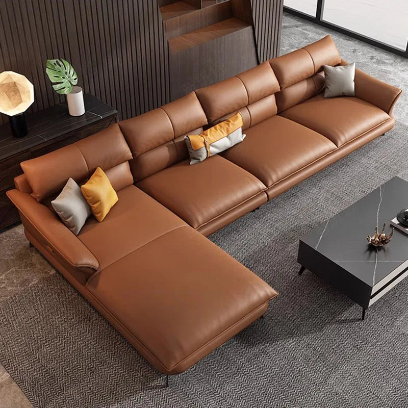 Relaxing Simple Fancy Sofas Living Room Nordic Leather Recliner Puffs Sofa Sectional Modern Sofy Do Salonu Furniture Couch