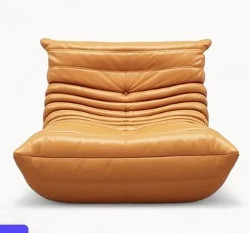 Caterpillar Single Sofa Lazy Couch Tatami Living Room Bedroom Lovely Leisure Single Chair Reading Chair Balcony Rocking Chair