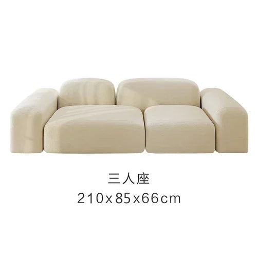 Nordic Cloud Living Room Sofas Accent Conference Tables Pouf Couch Puffs Living Room Sofas Futon Divano Lounge Suite Furniture