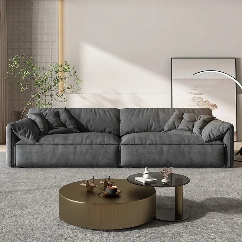 Light Luxury Nordic Sofa Sectional High Quality Small Family Couch Plus Size Unusual Ergonomic Reading Canape Salon Furniture