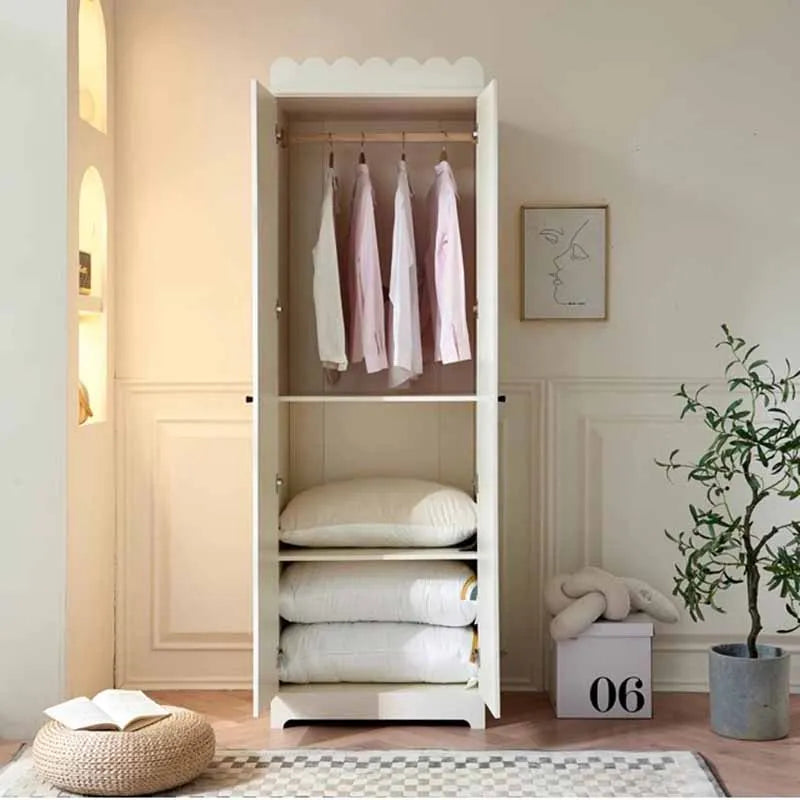 Nordic European Wardrobe Storage King Modern Clothes Living Room Wardrobe Bedroom Hotel Women Ropero Armable Home Furniture